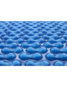 Manta solar Premium (500 micras)doble burbuja azul m2